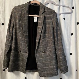Express plaid blazer
